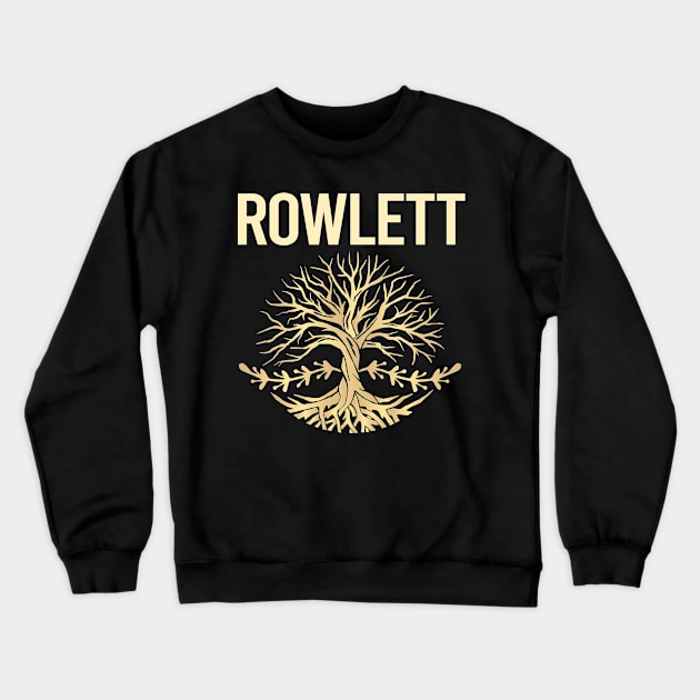 Nature Tree Of Life Rowlett Crewneck Sweatshirt by flaskoverhand